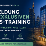 Exklusives Sales-Training für Aussteller des IT-Unternehmertag